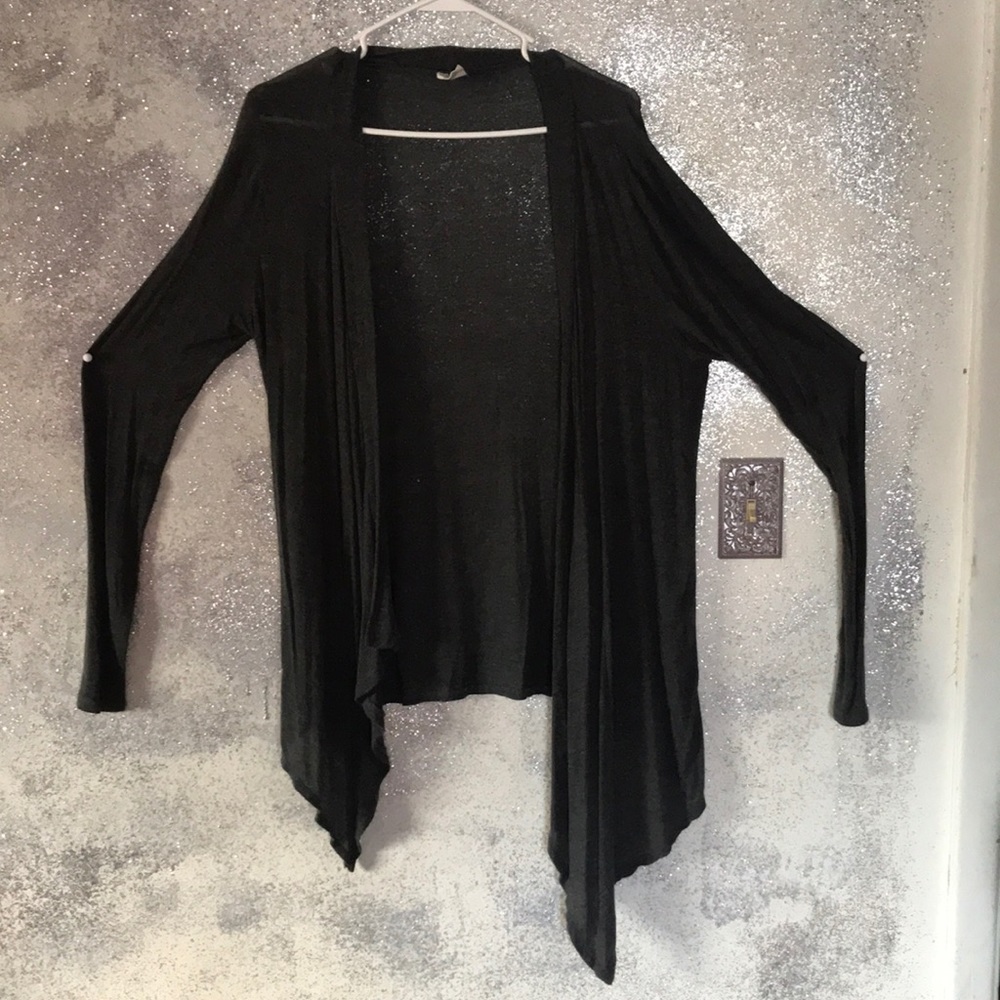 soft thin cardigan